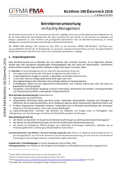 Richtlinie GEFMA FMA 190
